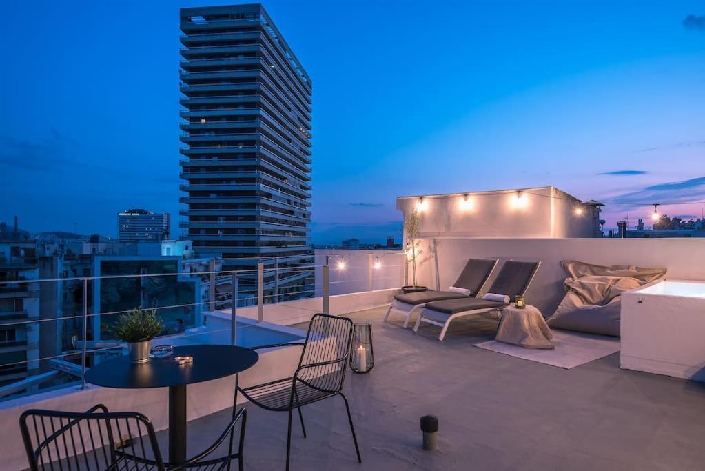 公寓 City-view Penthouse At Panormou 雅典